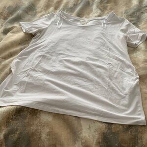 H&M White Maternity Tee